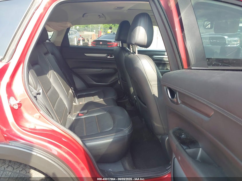 2023 Mazda Cx-5 VIN JM3KFBCM8P0140980 IAAI salvage auction — LEFT SIDE, Salvage Title, sold $5,000 on 2026-07-22 (photo 8)