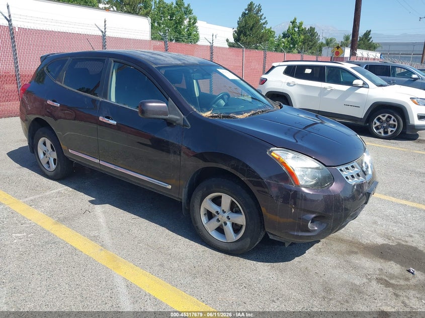 2013 Nissan Rogue VIN JN8AS5MV0DW118980 IAAI salvage auction — NORMAL WEAR, Clear - Dealer Only (California), sold $675 on 2026-08-01 (photo 1)