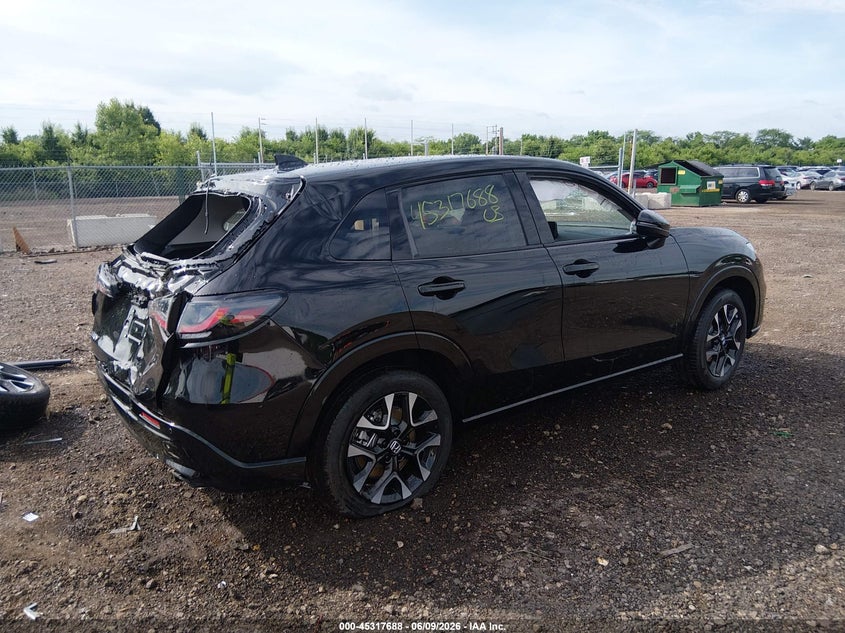 2027 Honda Hr-v VIN 3CZRZ2H76VM703028 IAAI salvage auction — REAR END, Salvage Title, sold $4,850 on 2026-07-17 (photo 4)