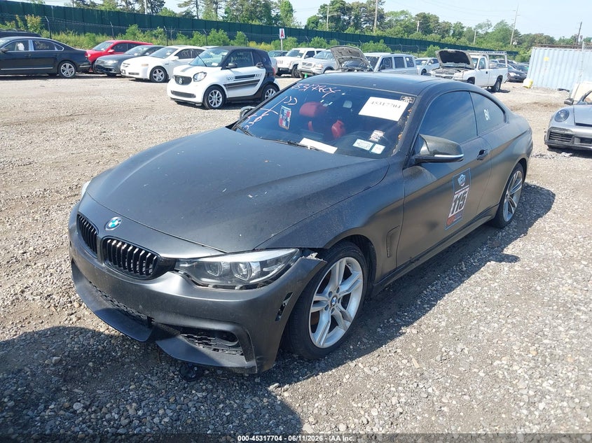 2019 BMW 4er VIN WBA4W9C53KAG89931 IAAI salvage auction — FRONT END, Mv-907A (New York), sold $9,400 on 2026-07-07 (photo 2)