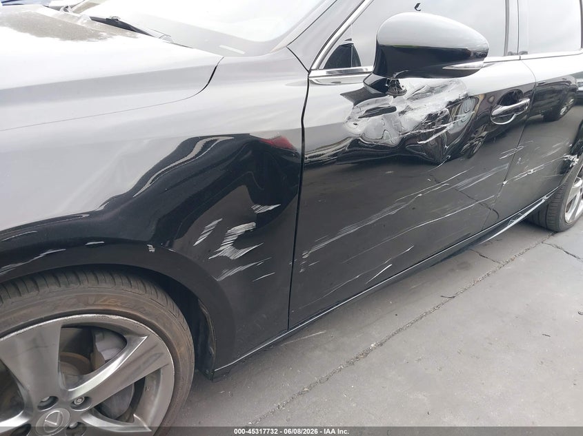2020 Lexus Is VIN JTHDA1D25L5107034 IAAI salvage auction — SIDE, Salvage Certificate (California), sold $7,300 on 2026-07-29 (photo 6)