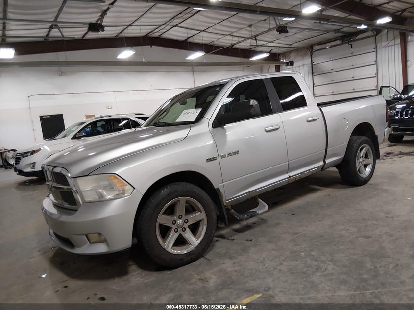 2009 Dodge Ram VIN 1D3HV18T69S711154 IAAI salvage auction — RIGHT FRONT, Salvage (Iowa), sold $750 on 2026-07-10 (photo 2)