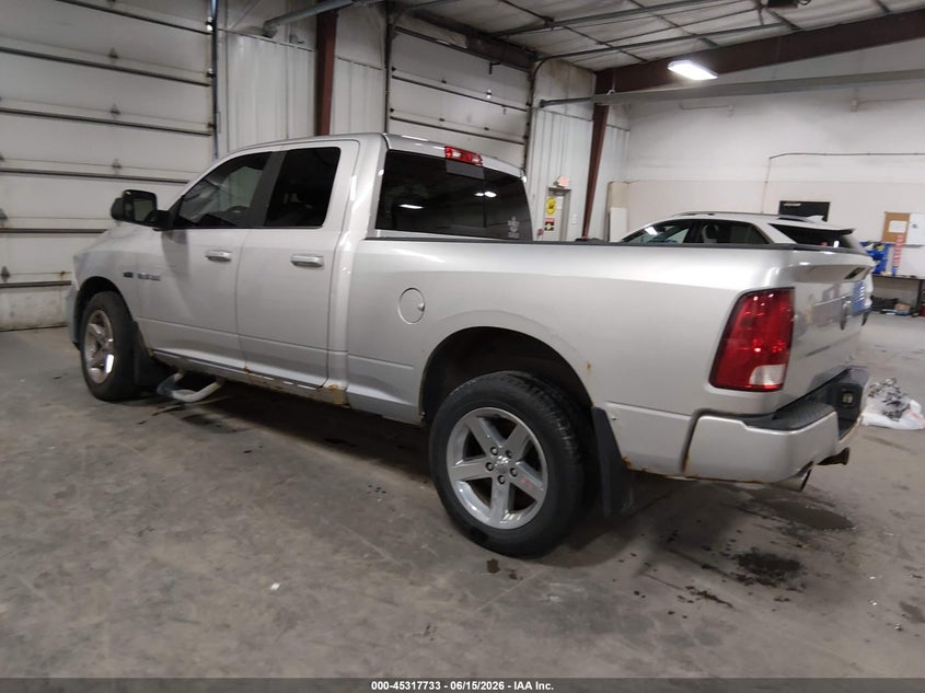 2009 Dodge Ram VIN 1D3HV18T69S711154 IAAI salvage auction — RIGHT FRONT, Salvage (Iowa), sold $750 on 2026-07-10 (photo 3)