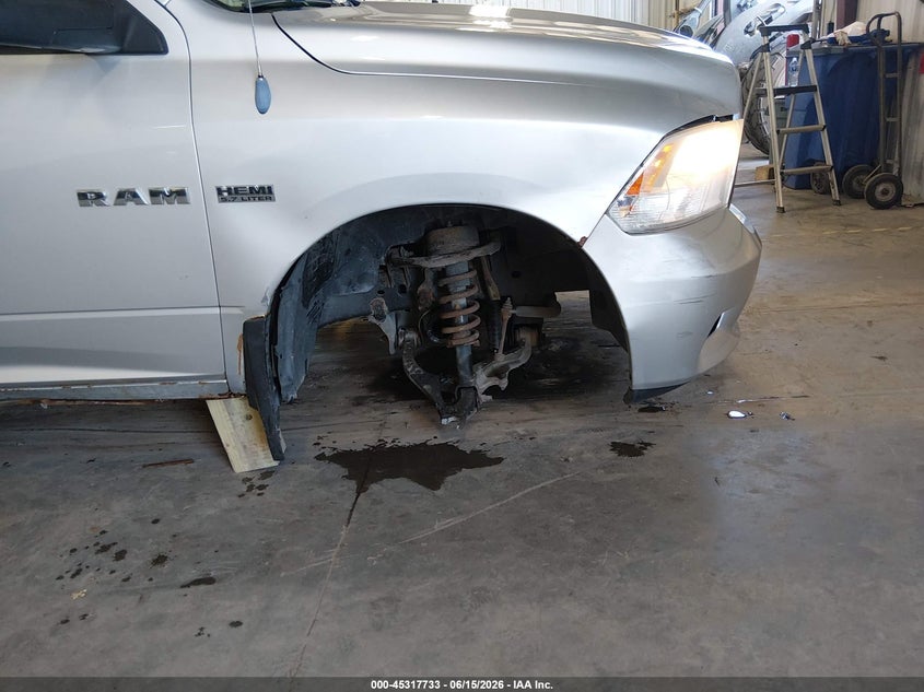 2009 Dodge Ram VIN 1D3HV18T69S711154 IAAI salvage auction — RIGHT FRONT, Salvage (Iowa), sold $750 on 2026-07-10 (photo 6)