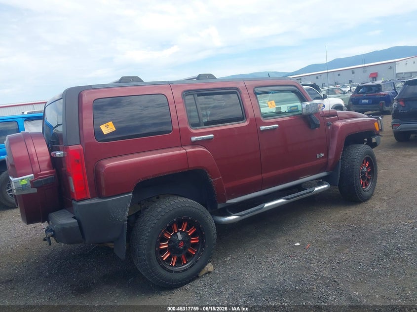 2007 Hummer H3 VIN 5GTDN13E678171730 IAAI salvage auction — VANDALISM, Bill Of Sale (Washington), sold $750 on 2026-07-28 (photo 4)