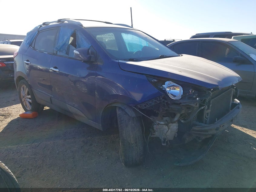 2013 Hyundai Tucson VIN KM8JU3AC1DU672968 IAAI salvage auction — NORMAL WEAR, Salvage Title, sold $425 on 2026-07-28 (photo 1)