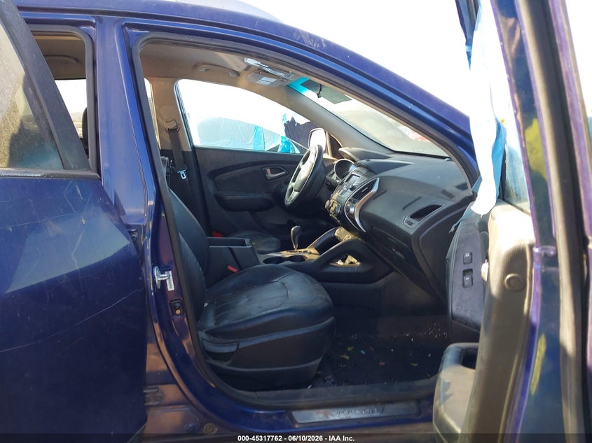 2013 Hyundai Tucson VIN KM8JU3AC1DU672968 IAAI salvage auction — NORMAL WEAR, Salvage Title, sold $425 on 2026-07-28 (photo 5)