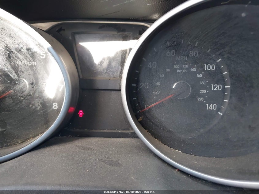 2013 Hyundai Tucson VIN KM8JU3AC1DU672968 IAAI salvage auction — NORMAL WEAR, Salvage Title, sold $425 on 2026-07-28 (photo 7)