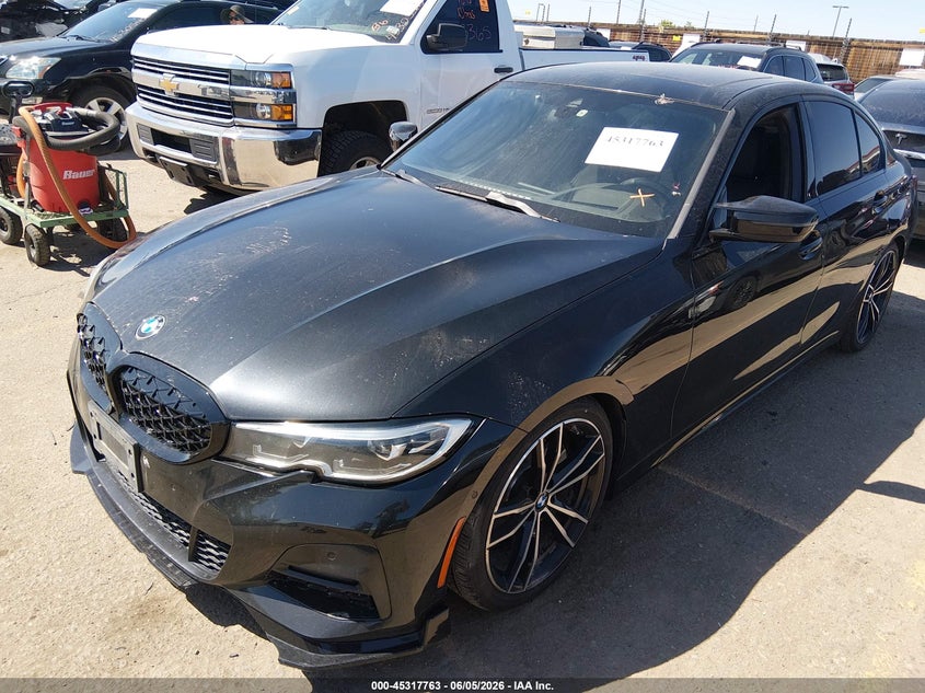 2019 BMW 3er VIN WBA5R7C55KAJ81067 IAAI salvage auction — RIGHT SIDE, Salvage (Colorado), sold $8,875 on 2026-08-18 (photo 2)