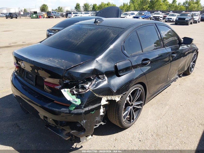 2019 BMW 3er VIN WBA5R7C55KAJ81067 IAAI salvage auction — RIGHT SIDE, Salvage (Colorado), sold $8,875 on 2026-08-18 (photo 4)
