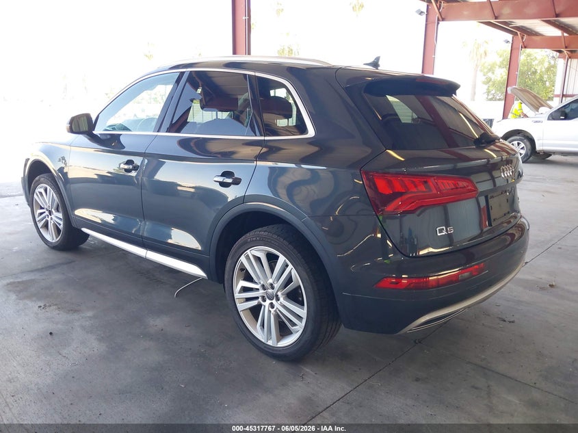 2018 Audi Q5 VIN WA1BNAFYXJ2001783 IAAI salvage auction — FRONT END, Salvage Title, sold $5,925 on 2026-07-24 (photo 3)