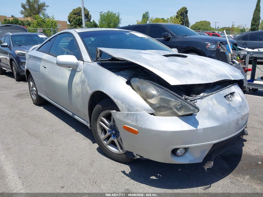 2003 Toyota Celica VIN JTDDR32T730156265 IAAI salvage auction — FRONT END, Salvage (California), sold $300 on 2026-07-09 (photo 1)