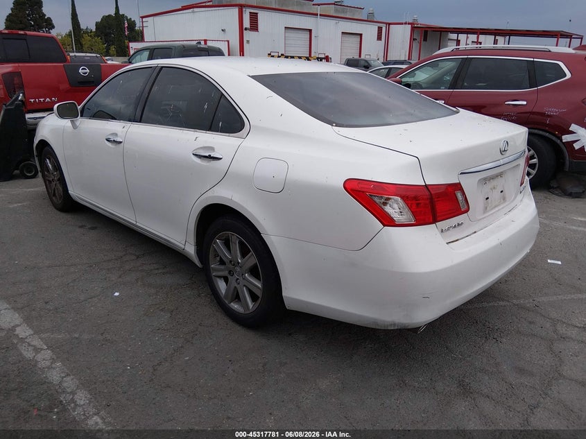 2008 Lexus ES VIN JTHBJ46G182157049 IAAI salvage auction — NORMAL WEAR, Salvage (California), sold $550 on 2026-07-09 (photo 3)