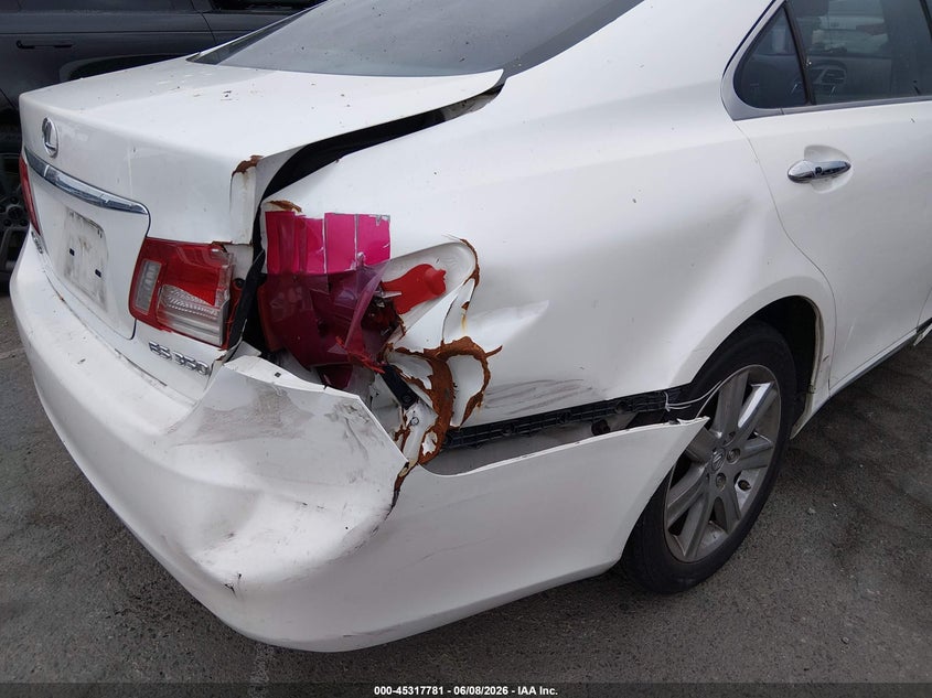 2008 Lexus ES VIN JTHBJ46G182157049 IAAI salvage auction — NORMAL WEAR, Salvage (California), sold $550 on 2026-07-09 (photo 6)