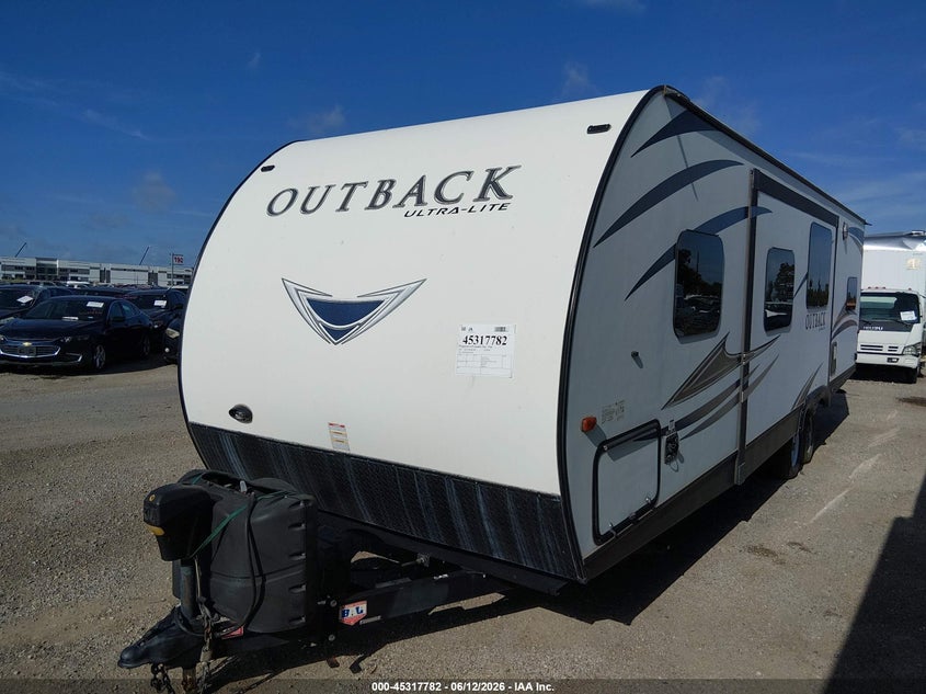 2017 Keystone rv Other VIN 4YDT29320HB453184 IAAI salvage auction — STORM DAMAGE, Wait Title, sold $2,275 on 2026-10-14 (photo 2)