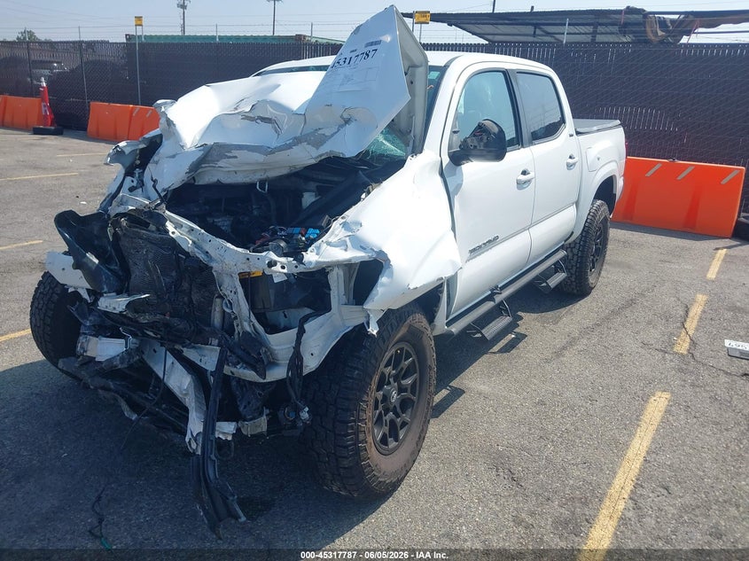 2020 Toyota Tacoma VIN 5TFAX5GN9LX173154 IAAI salvage auction — FRONT END, Salvage (California), sold $2,050 on 2026-07-29 (photo 2)