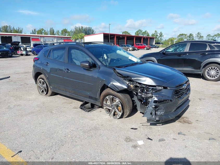 2024 Subaru Xv VIN JF2GUADC4R8878947 IAAI salvage auction — RIGHT FRONT, Certificate Of Destruction (Florida), sold $3,800 on 2026-07-29 (photo 1)