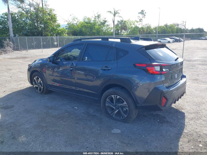 2024 Subaru Xv VIN JF2GUADC4R8878947 IAAI salvage auction — RIGHT FRONT, Certificate Of Destruction (Florida), sold $3,800 on 2026-07-29 (photo 3)