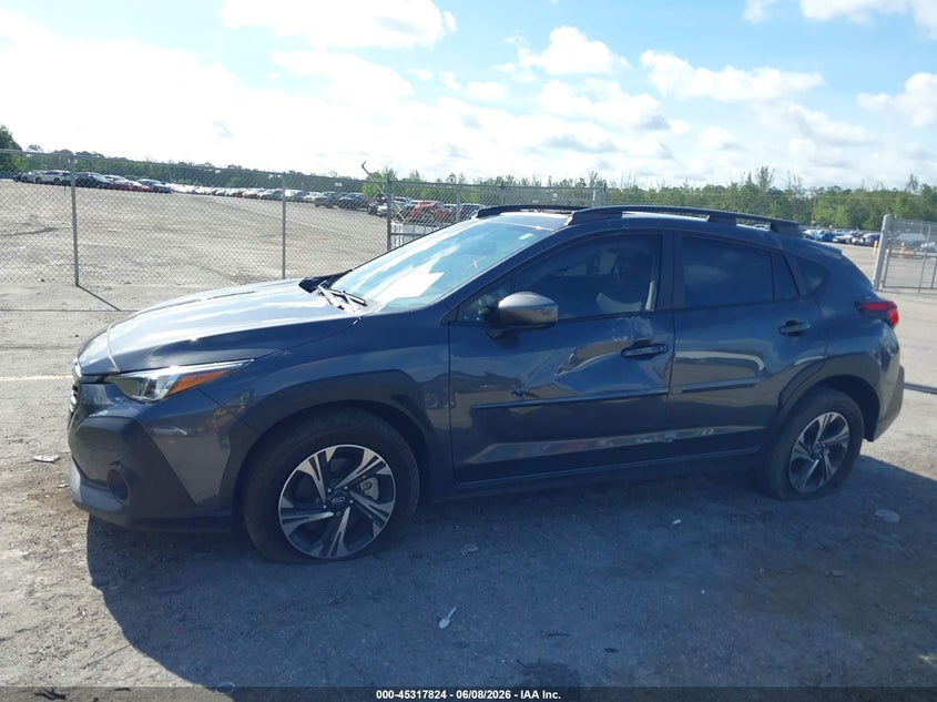 2024 Subaru Xv VIN JF2GUADC4R8878947 IAAI salvage auction — RIGHT FRONT, Certificate Of Destruction (Florida), sold $3,800 on 2026-07-29 (photo 6)