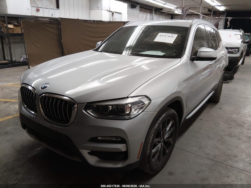 2019 BMW X3 VIN 5UXTR7C5XKLR52152 IAAI salvage auction — REAR END, Salvage Title, sold $11,100 on 2026-07-08 (photo 2)