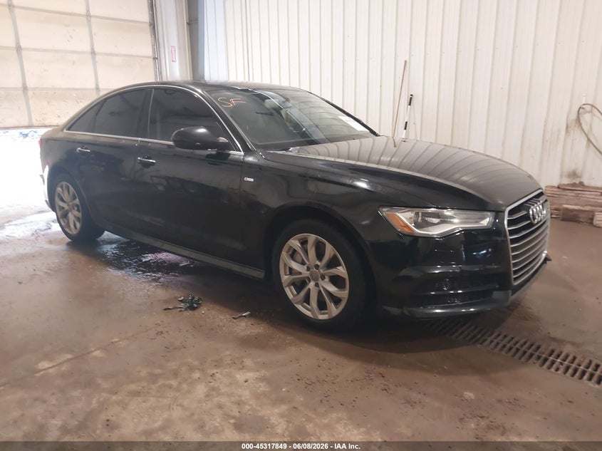 2018 Audi A6 VIN WAUF8AFCXJN022728 IAAI salvage auction — LEFT REAR, Salvage (North Dakota), sold $1,325 on 2026-07-28 (photo 1)