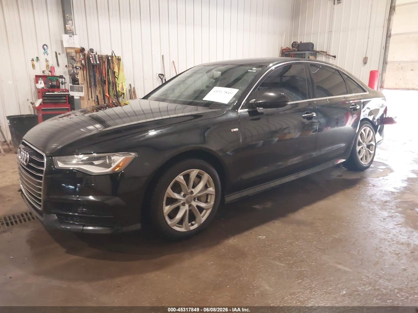 2018 Audi A6 VIN WAUF8AFCXJN022728 IAAI salvage auction — LEFT REAR, Salvage (North Dakota), sold $1,325 on 2026-07-28 (photo 2)