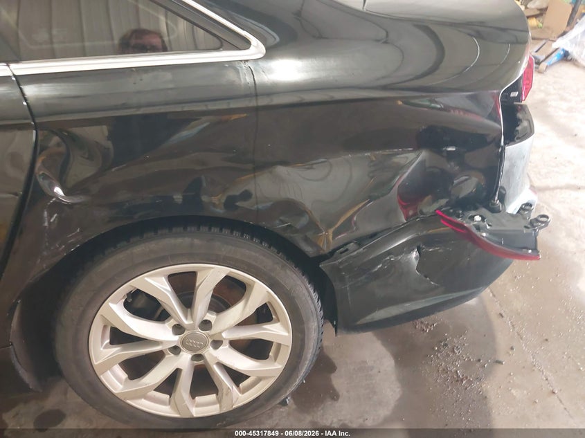2018 Audi A6 VIN WAUF8AFCXJN022728 IAAI salvage auction — LEFT REAR, Salvage (North Dakota), sold $1,325 on 2026-07-28 (photo 6)
