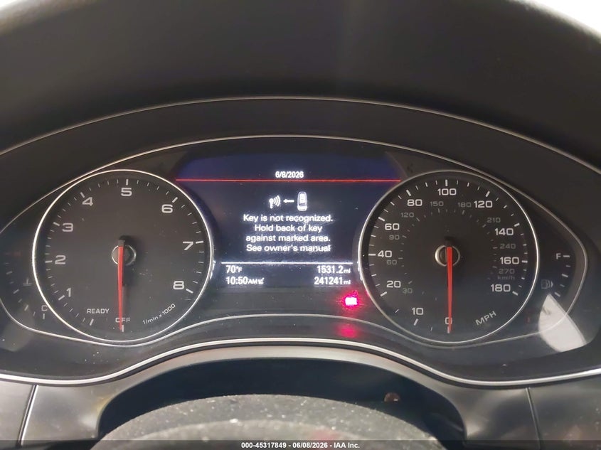 2018 Audi A6 VIN WAUF8AFCXJN022728 IAAI salvage auction — LEFT REAR, Salvage (North Dakota), sold $1,325 on 2026-07-28 (photo 7)