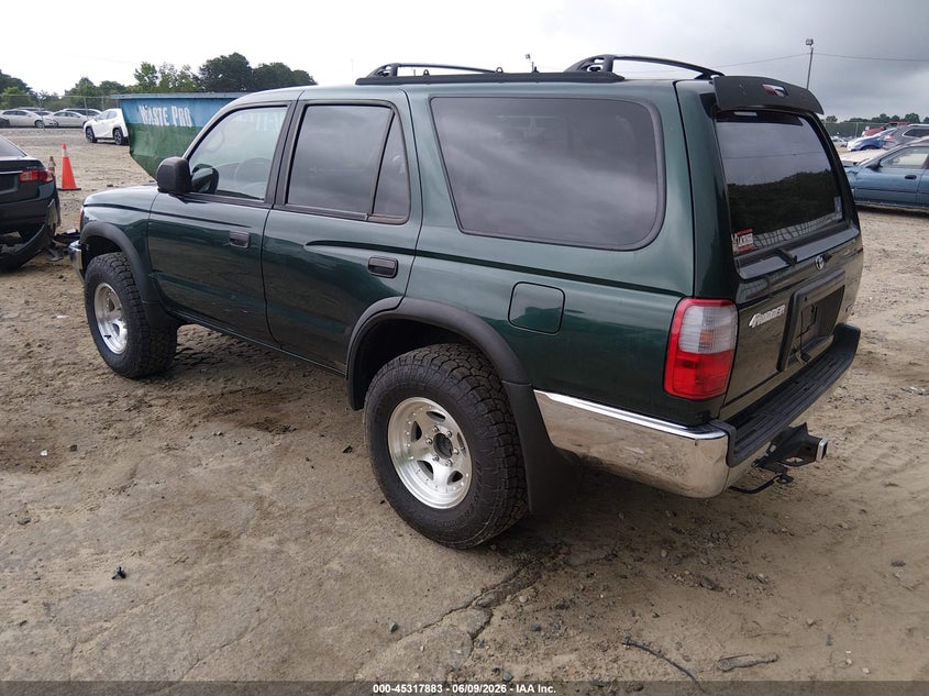 2000 Toyota 4runner VIN JT3GM84R1Y0060377 IAAI salvage auction — FRONT END, Salvage (Georgia), sold $2,300 on 2026-08-02 (photo 3)
