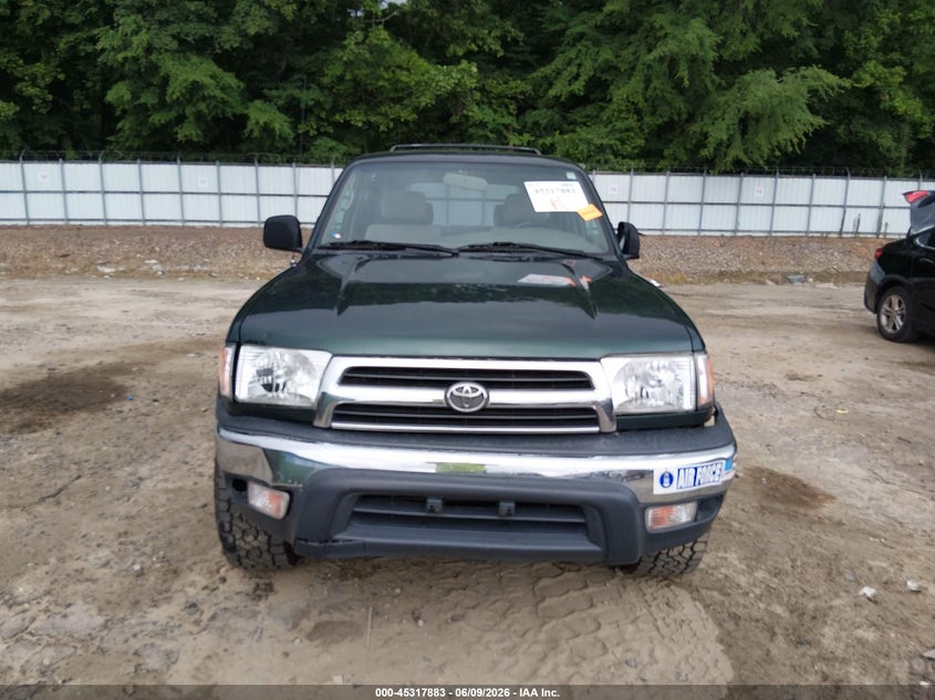 2000 Toyota 4runner VIN JT3GM84R1Y0060377 IAAI salvage auction — FRONT END, Salvage (Georgia), sold $2,300 on 2026-08-02 (photo 6)