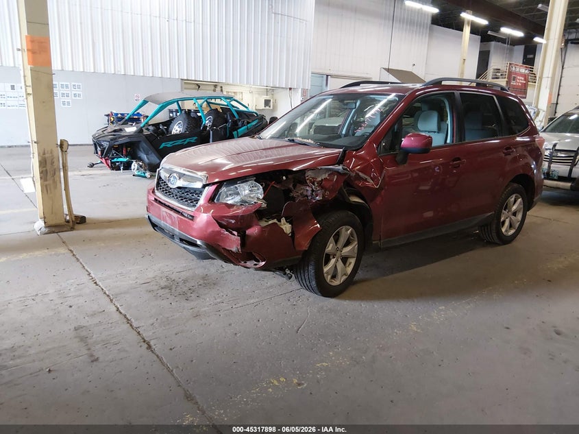2016 Subaru Forester VIN JF2SJADC2GH567131 IAAI salvage auction — LEFT FRONT, Salvage (Oregon), sold $3,000 on 2026-08-01 (photo 2)