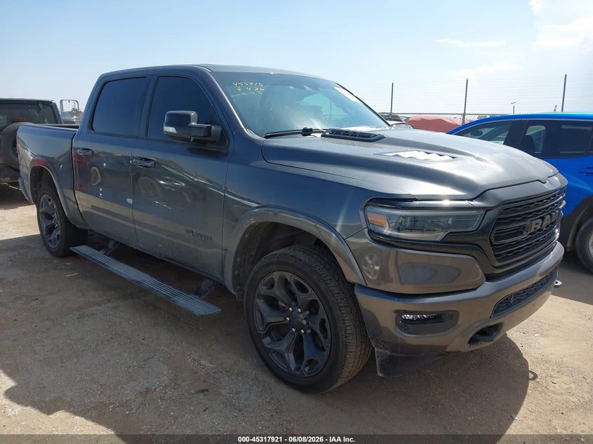 2021 Ram 1500 VIN 1C6RREHT4MN711306 IAAI salvage auction — SIDE, Original (Texas), sold $13,700 on 2026-08-13 (photo 1)