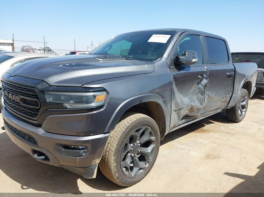 2021 Ram 1500 VIN 1C6RREHT4MN711306 IAAI salvage auction — SIDE, Original (Texas), sold $13,700 on 2026-08-13 (photo 2)