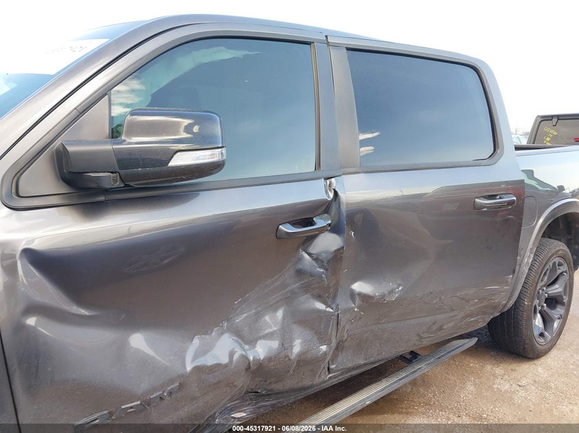 2021 Ram 1500 VIN 1C6RREHT4MN711306 IAAI salvage auction — SIDE, Original (Texas), sold $13,700 on 2026-08-13 (photo 6)