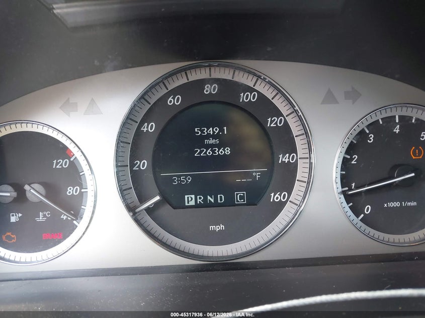 2010 Mercedes-benz Glk-class VIN WDCGG8HB6AF309611 IAAI salvage auction — FRONT END, Clear (Virginia), sold $625 on 2026-07-11 (photo 7)