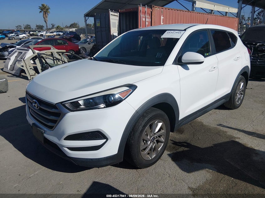 2017 Hyundai Tucson VIN KM8J23A4XHU284836 IAAI salvage auction — BIO HAZARD, Salvage Title, sold $3,275 on 2026-07-22 (photo 2)