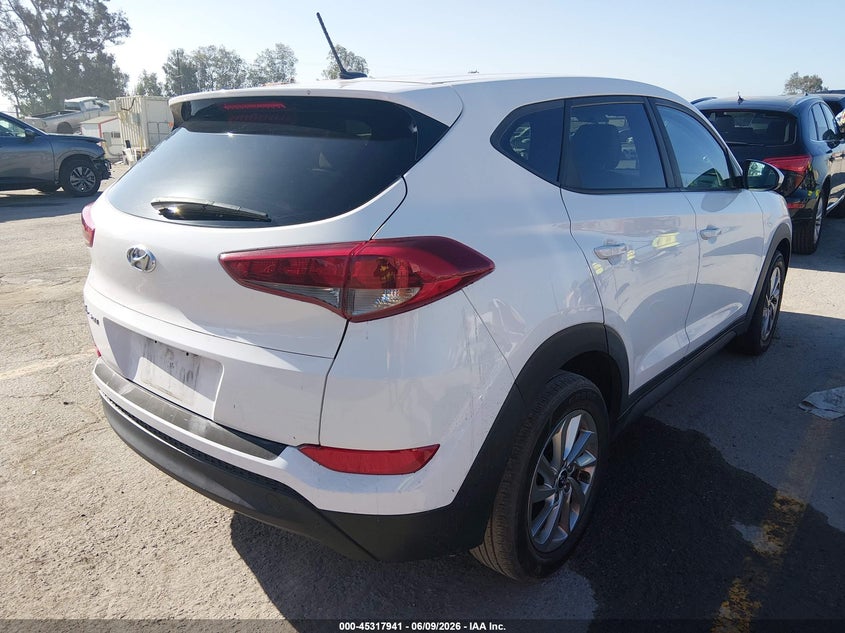2017 Hyundai Tucson VIN KM8J23A4XHU284836 IAAI salvage auction — BIO HAZARD, Salvage Title, sold $3,275 on 2026-07-22 (photo 4)