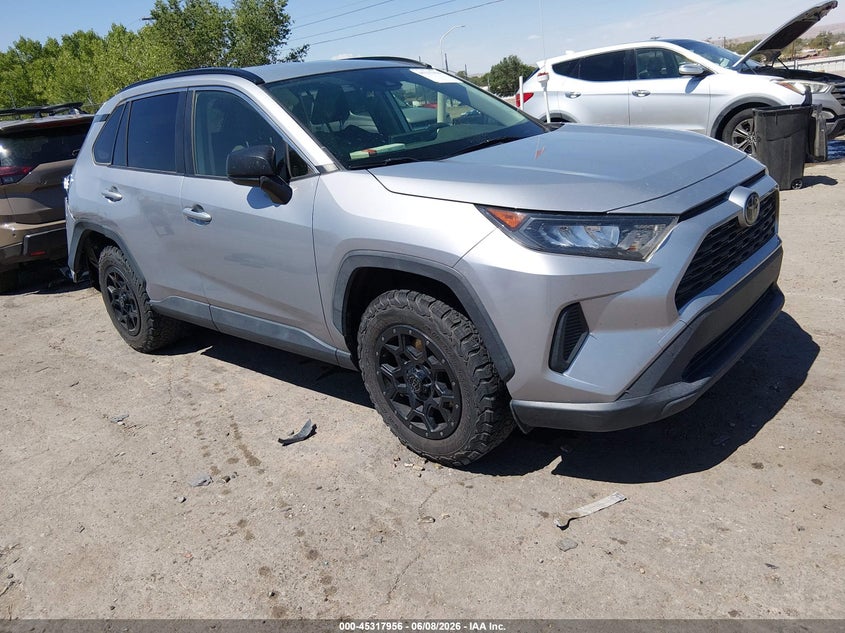 2019 Toyota Rav 4 VIN JTMF1RFVXKD045070 IAAI salvage auction — REAR END, Salvage (New Mexico), sold $6,750 on 2026-07-29 (photo 1)