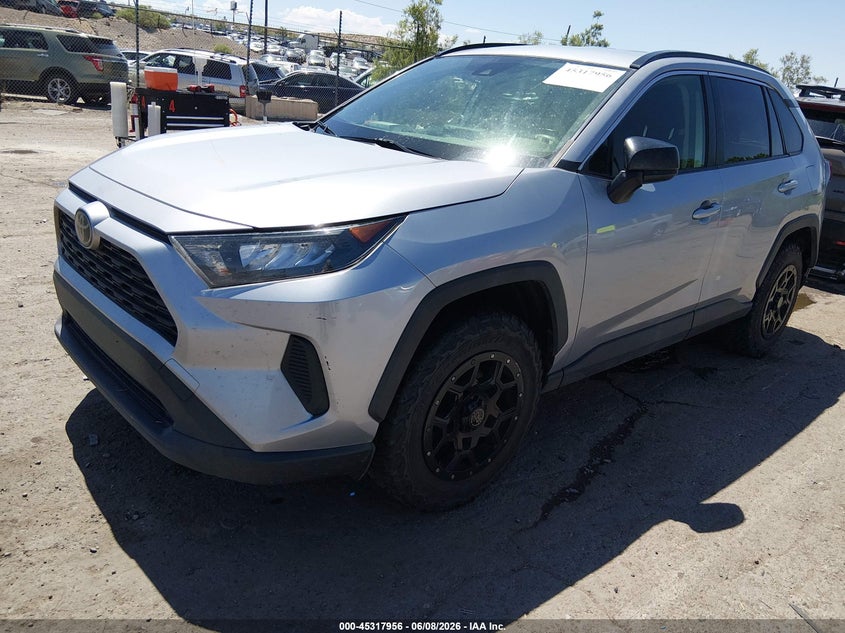 2019 Toyota Rav 4 VIN JTMF1RFVXKD045070 IAAI salvage auction — REAR END, Salvage (New Mexico), sold $6,750 on 2026-07-29 (photo 2)