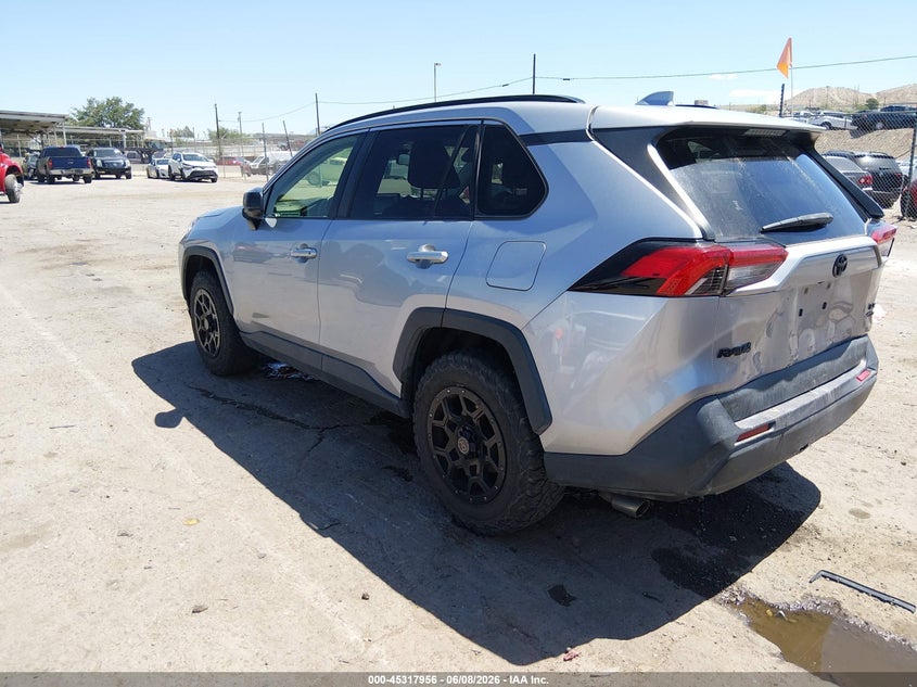 2019 Toyota Rav 4 VIN JTMF1RFVXKD045070 IAAI salvage auction — REAR END, Salvage (New Mexico), sold $6,750 on 2026-07-29 (photo 3)