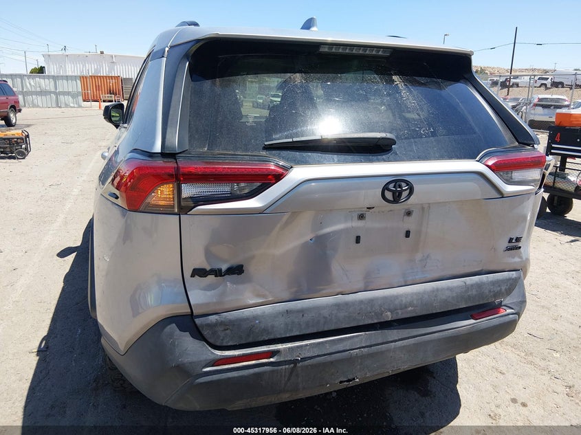 2019 Toyota Rav 4 VIN JTMF1RFVXKD045070 IAAI salvage auction — REAR END, Salvage (New Mexico), sold $6,750 on 2026-07-29 (photo 6)