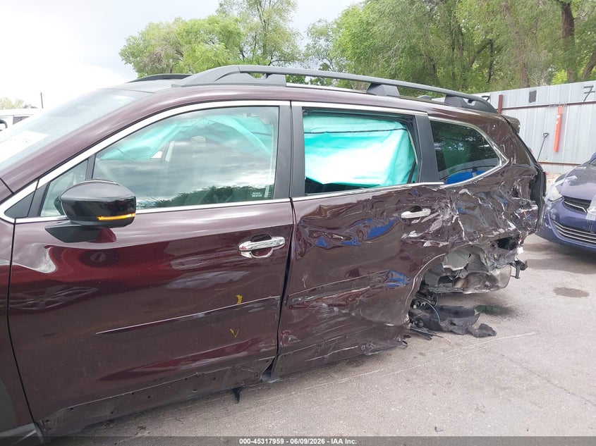 2026 Subaru Ascent VIN 4S4WMAKD3T3406678 IAAI salvage auction — SIDE, Salvage (Utah), sold $12,500 on 2026-08-21 (photo 6)