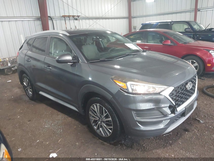 2019 Hyundai Tucson VIN KM8J3CAL7KU960414 IAAI salvage auction — FRONT & REAR, Salvage (Virginia), sold $4,750 on 2026-07-16 (photo 1)