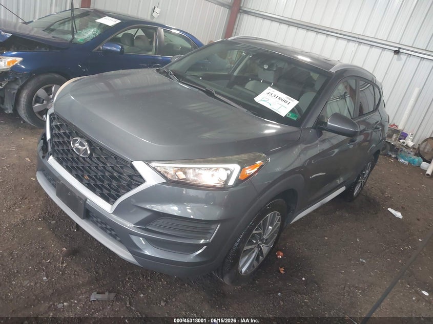 2019 Hyundai Tucson VIN KM8J3CAL7KU960414 IAAI salvage auction — FRONT & REAR, Salvage (Virginia), sold $4,750 on 2026-07-16 (photo 2)