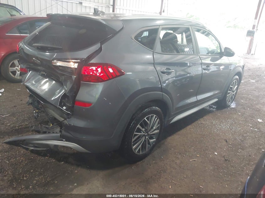 2019 Hyundai Tucson VIN KM8J3CAL7KU960414 IAAI salvage auction — FRONT & REAR, Salvage (Virginia), sold $4,750 on 2026-07-16 (photo 4)