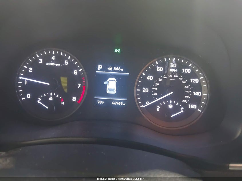 2019 Hyundai Tucson VIN KM8J3CAL7KU960414 IAAI salvage auction — FRONT & REAR, Salvage (Virginia), sold $4,750 on 2026-07-16 (photo 7)