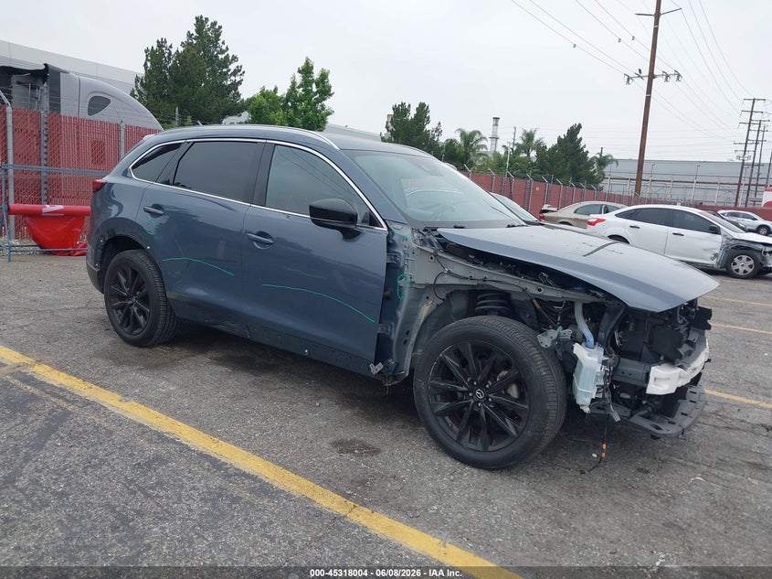 2021 Mazda Cx-9 VIN JM3TCADY3M0514724 IAAI salvage auction — FRONT END, Salvage (California), sold $4,950 on 2026-07-28 (photo 1)