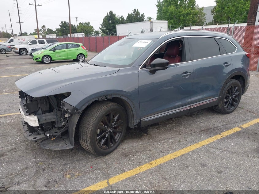 2021 Mazda Cx-9 VIN JM3TCADY3M0514724 IAAI salvage auction — FRONT END, Salvage (California), sold $4,950 on 2026-07-28 (photo 2)