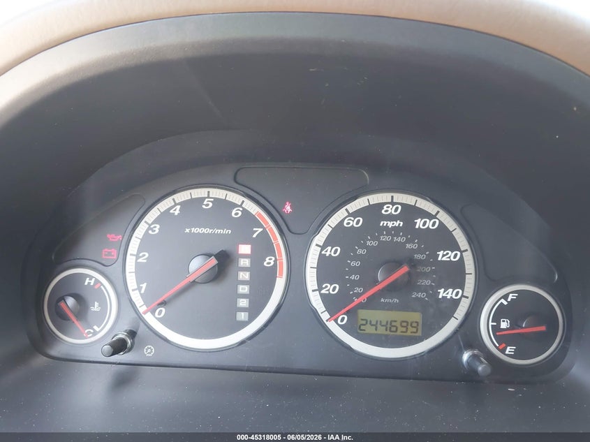 2004 Honda Cr-v VIN SHSRD684X4U205427 IAAI salvage auction — MECHANICAL, Clear (Florida), sold $575 on 2026-07-07 (photo 7)