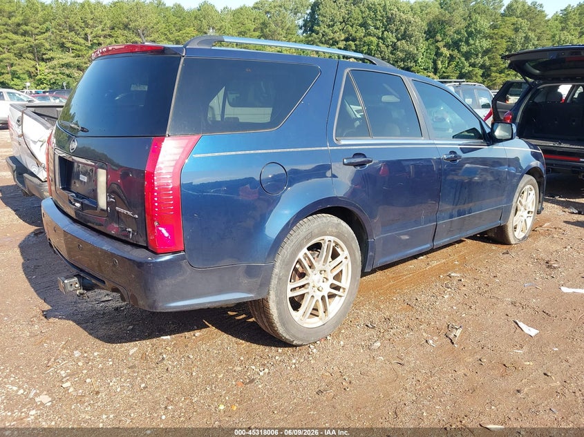 2008 Cadillac Srx VIN 1GYEE53A480131124 IAAI salvage auction — RIGHT REAR, Salvage (Alabama), sold $350 on 2026-07-08 (photo 4)